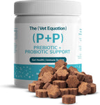 The Vet Equation Probióticos y Prebióticos para Perros – Masticables Digestivos – Sabor Pato Natural – 90 Unidades