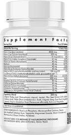 Michael's Health Naturopathic Programs Multivitamínico para Chicas Adolescentes - 60 Comprimidos Vegetarianos - Con Complejo B y Mezcla de Hierbas Femeninas - Kosher
