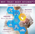 Body Kitchen Liposomal Vitamin C Shield, 1000mg PureWay-C, Alta Absorción, Cápsulas Vegetales, 60 Unidades