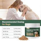 WOMRICH Senior Dog Supplements - Polvo de Hongos para Perros Mayores (120g)