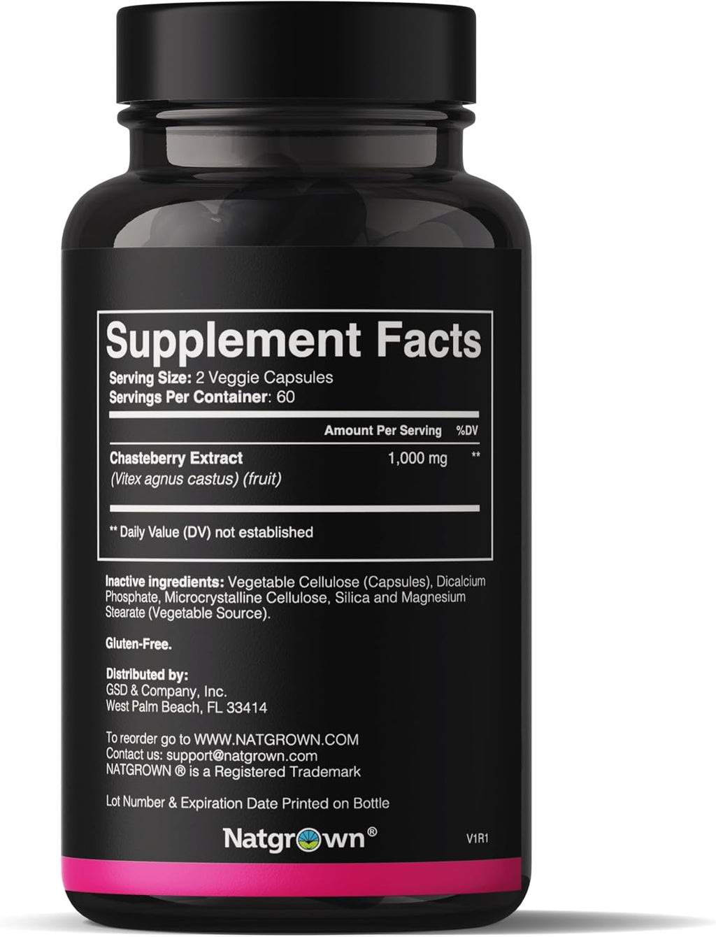 Natgrown Vitex (Sauzgatillo) 1.000 mg - 120 Cápsulas