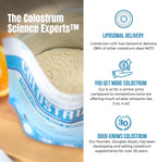 Colostrum-LD con Sistema de Liberación Liposomal - Polvo de Calostro - Sin Gluten, Bajo en Lactosa - 68 Dosis - 340g Vainilla