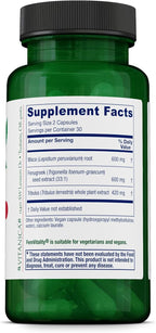 Vitanica FemVitality - Suplemento para la libido femenina, 60 cápsulas veganas