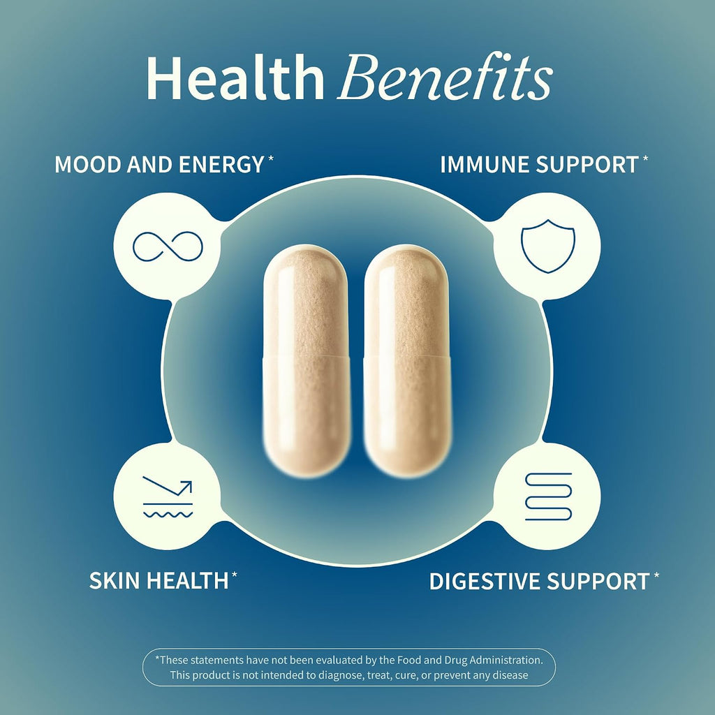 Snap Supplements Irish Sea Moss con Bladderwrack, Burdock Root y Yodo – 60 Cápsulas Veganas