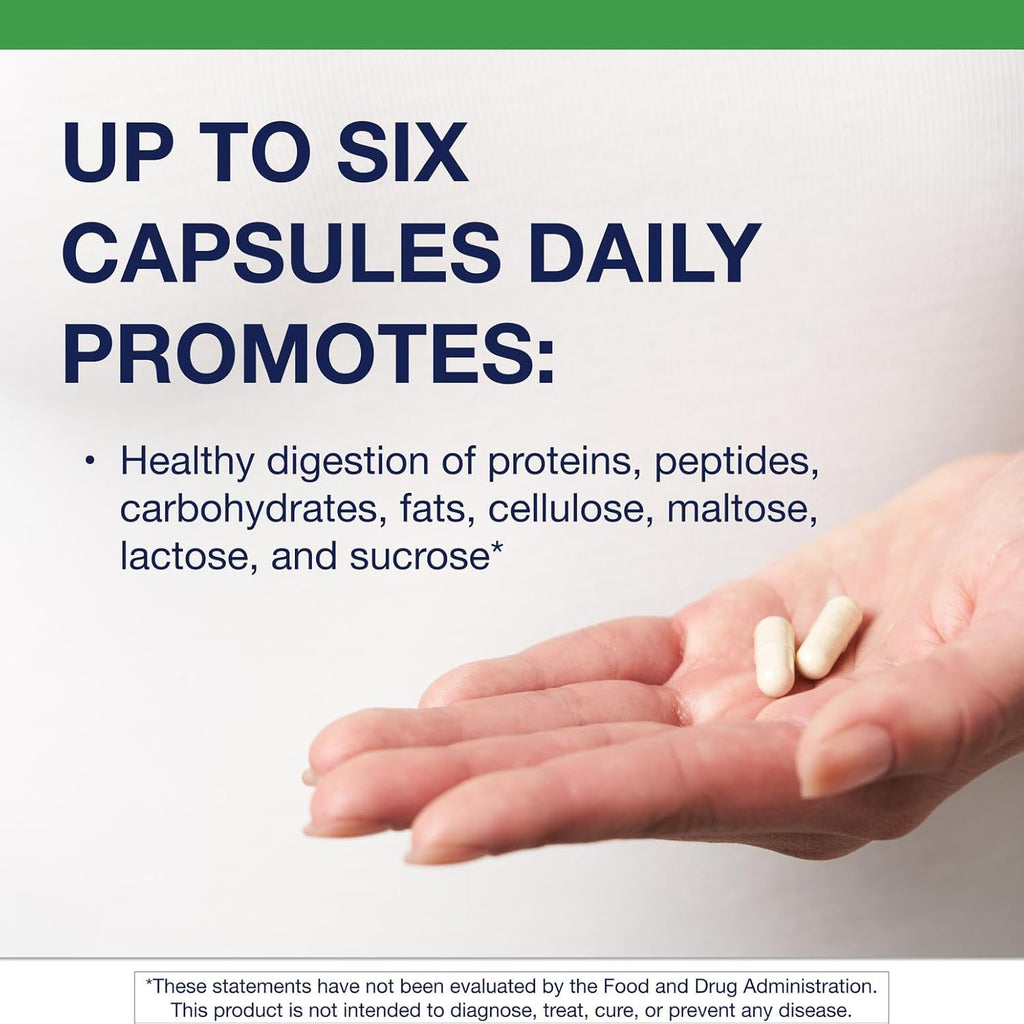 Metagenics SpectraZyme Enzyme Complex - Plant-Based Digestive Enzymes - 60 Capsules