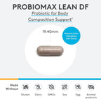 XYMOGEN ProbioMax Lean - Probiótico B420 para el Apoyo de la Barrera Intestinal - 30 Cápsulas Vegetales
