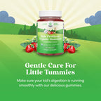 Probióticos Orgánicos para Niños - Gominolas Sabor Fresa - 60 uds (Pack de 2)