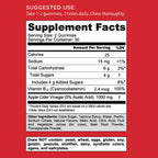 Goli Gominolas de Vinagre de Manzana con Vitamina B12, Remolacha y Granada - 180 Gominolas (3 Paquetes)