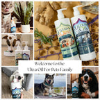 Suplemento Ultra Oil Skin and Coat para perros y gatos (473 ml)