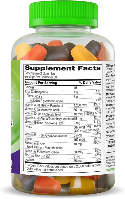 21st Century Vitajoy Multivitamínico en – Defensas naturales: La vitamina C y el zinc contribuyen al – Image 3