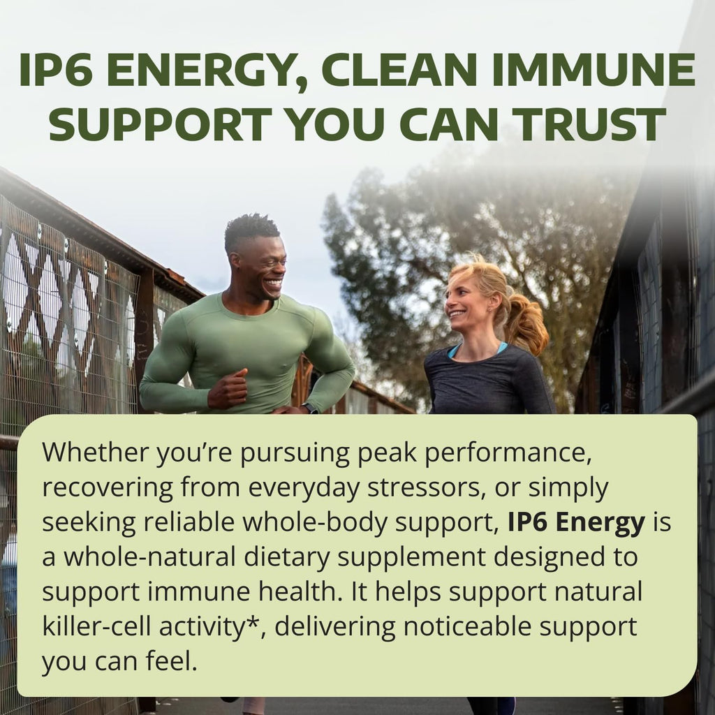 1-TDC WorkSoWell IP-6 Energy Immune Support Formula – 240 Cápsulas Vegetales