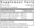 NutriCology Lactoferrin with Colostrum - 400 mg Lactoferrin - 90 Capsules