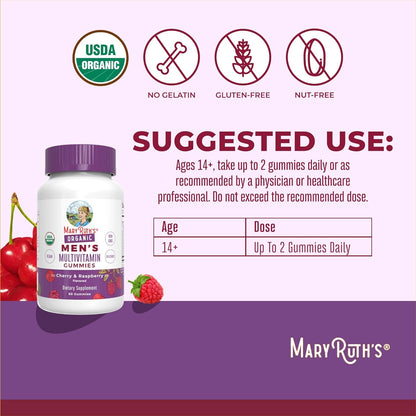 MaryRuth's Organics Multivitamínico para Hombres en Gominolas – 60 Gominolas – Image 3