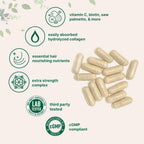 Micro Ingredients Complejo de Vitaminas para el Cabello, 120 Cápsulas