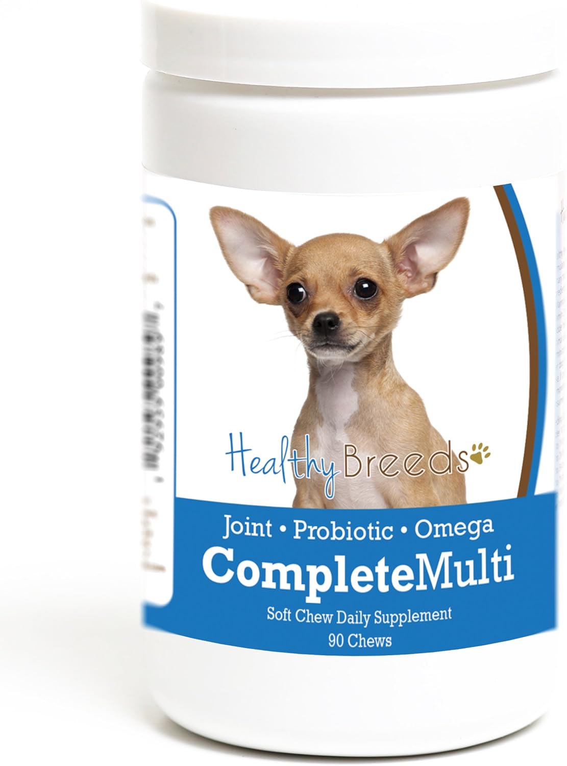 Healthy Breeds Chihuahua All in One Multivitamin Soft Chew 90 Count – Image 1