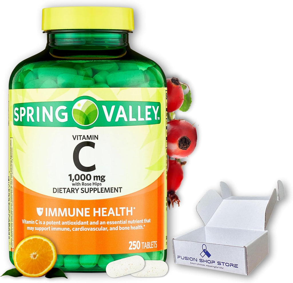 Vitamina C 1000 mg con Escaramujo, 250 Comprimidos