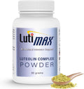 Lutimax Luteolin Complex en Polvo con Rutina - Suplemento Cerebral para Memoria y Enfoque - 100 porciones