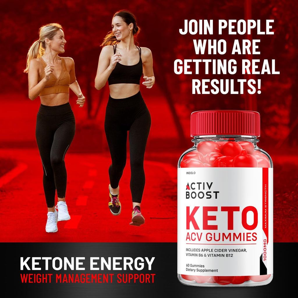 Activ Boost Keto ACV Gummies - 1000mg, 60 Gominolas