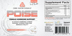 Core Nutritionals Poise Female Hormone Support – Equilibrio Hormonal y Tiroides | 112 Cápsulas Vegetales