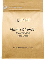 PURE ORIGINAL INGREDIENTS Vitamina C en polvo (113 g) Ácido ascórbico puro, sin OGM