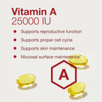 PROTOCOL FOR LIFE BALANCE Vitamina A 25.000 UI - 100 Cápsulas Blandas