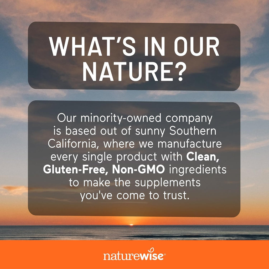 NatureWise Vitamina C Masticable 1000mg - Sabor Naranja Natural - 90 Comprimidos