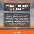 NatureWise Vitamina C Masticable 1000mg - Sabor Naranja Natural - 90 Comprimidos