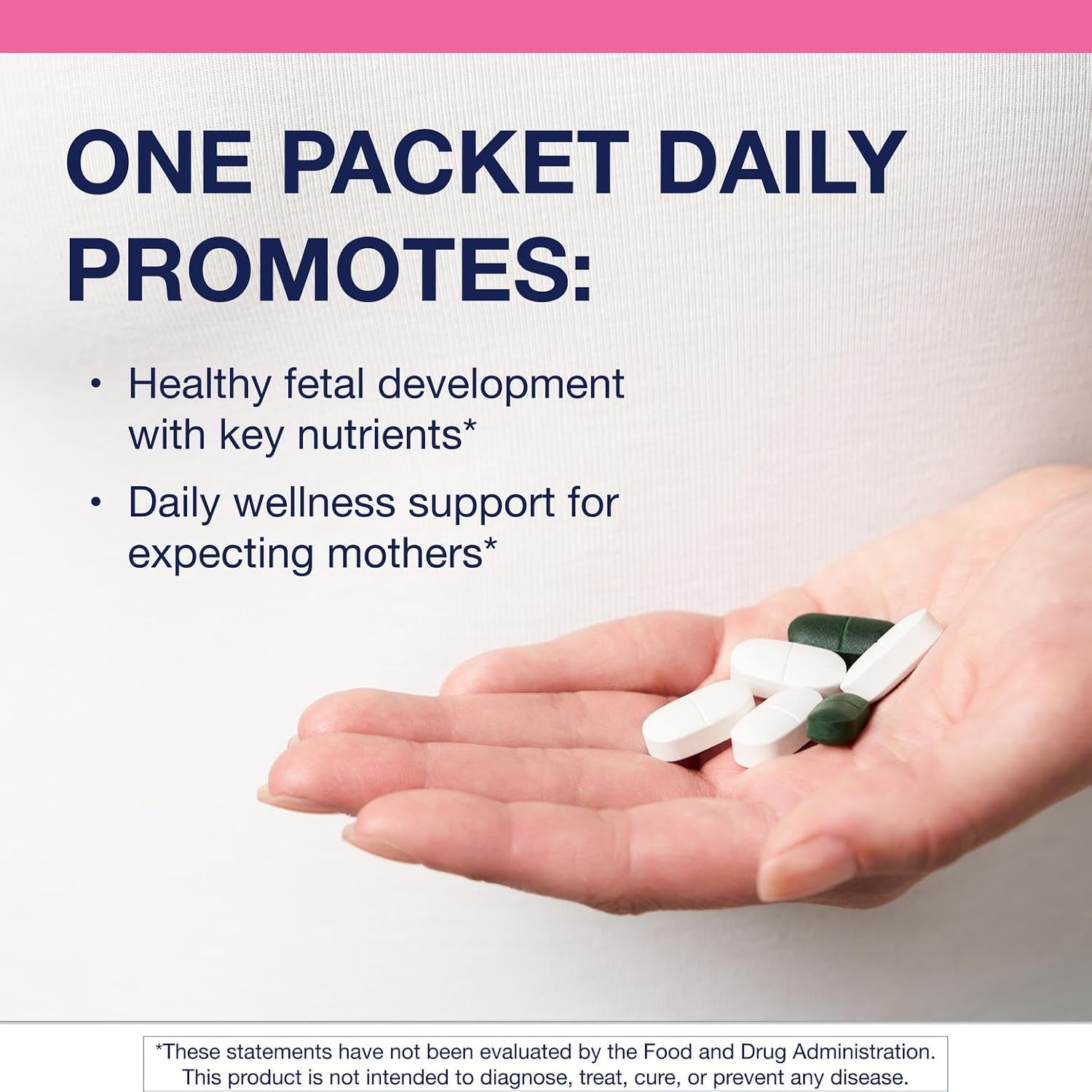 Metagenics Fem Prenatal - Prenatal Vitamin and Mineral Packets with Folate, Choline, Iron, and Biotin