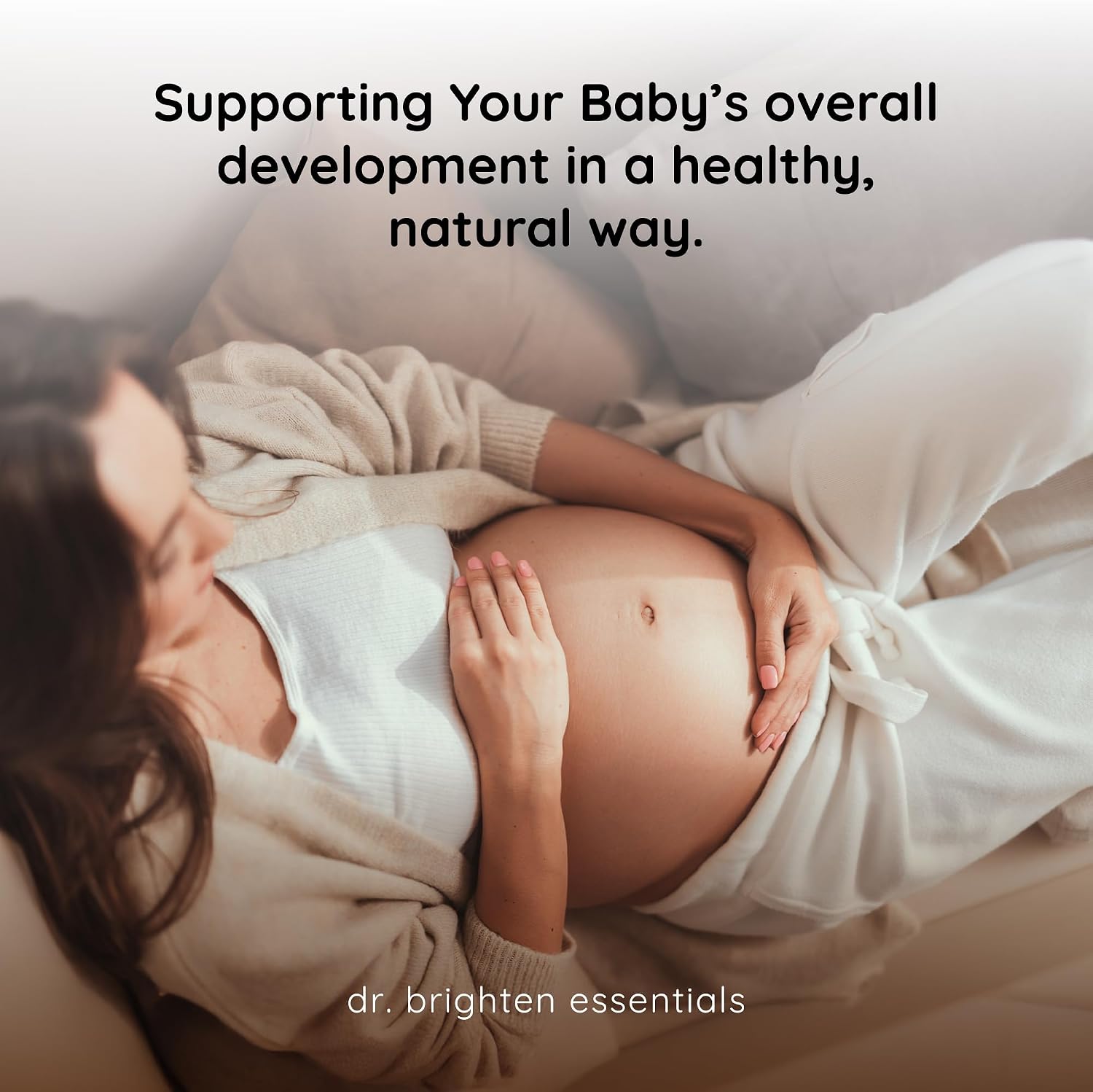 Dr. Brighten Prenatal Plus – Vitaminas Prenatales con Vitaminas B Activas, Minerales y Antioxidantes para Embarazo y Lactancia – 180 Cápsulas