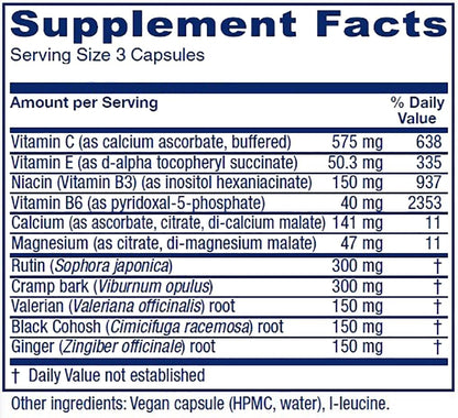 Vitanica Cramp Relax, Apoyo Menstrual, – Equilibrio hormonal: La vitamina B6 contribuye a la regulación de la – Image 2