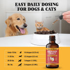 Tratamiento Natural para Infección Urinaria en Perros y Gatos – Gotas de Arándano para Riñón y Vejiga