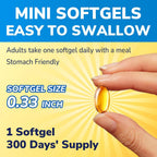 Vitalibre Vitamina D3 K2 10000 UI 200 mcg MK-7, 300 Cápsulas