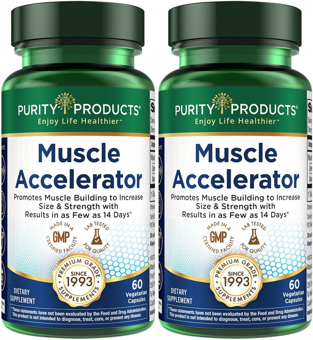 Purity Products Muscle Accelerator 650 mg - 60 Cápsulas Veganas