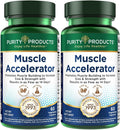 Purity Products Muscle Accelerator 650 mg - 120 Cápsulas Veganas (2 Envases)