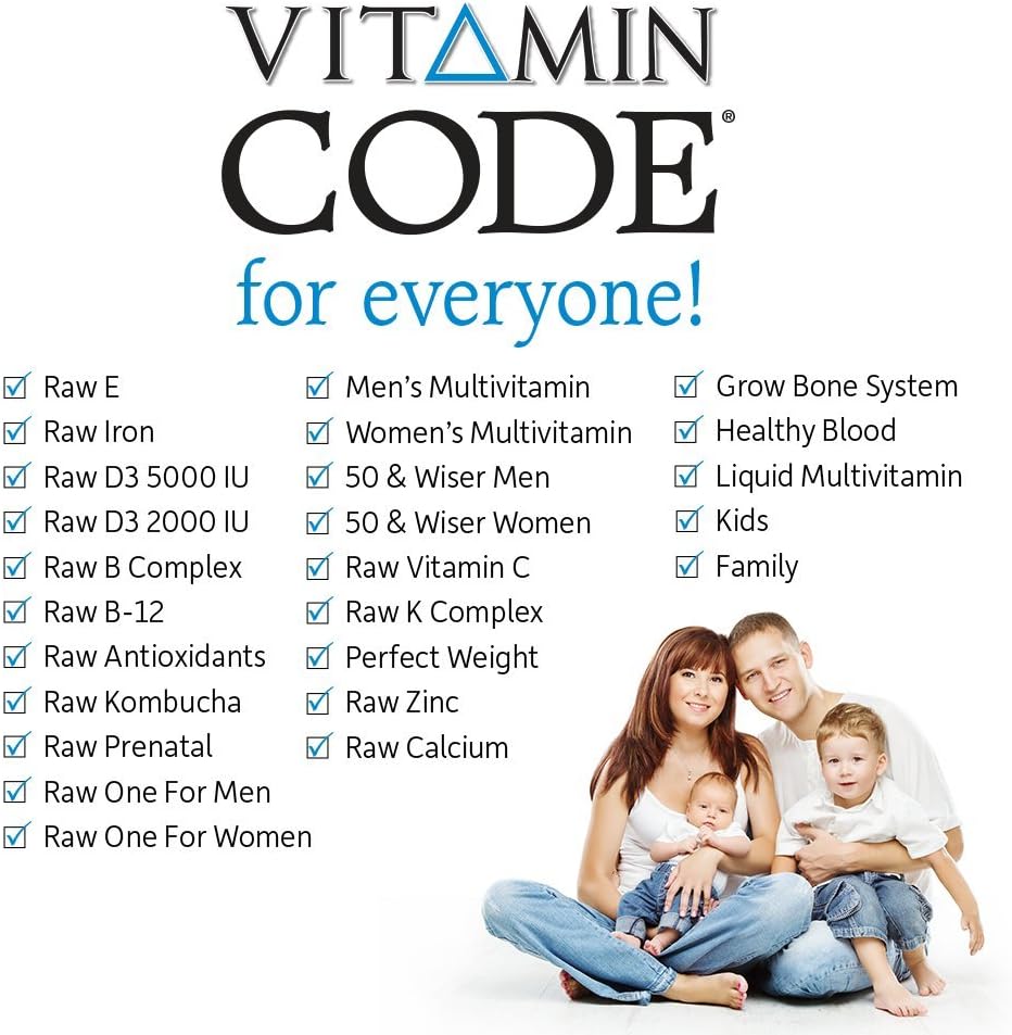 Garden of Life Vitamin Code Raw One for Men - Multivitamínico diario para hombres, 30 cápsulas
