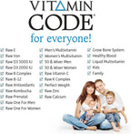 Garden of Life Vitamin Code Raw One for Men - Multivitamínico diario para hombres, 30 cápsulas