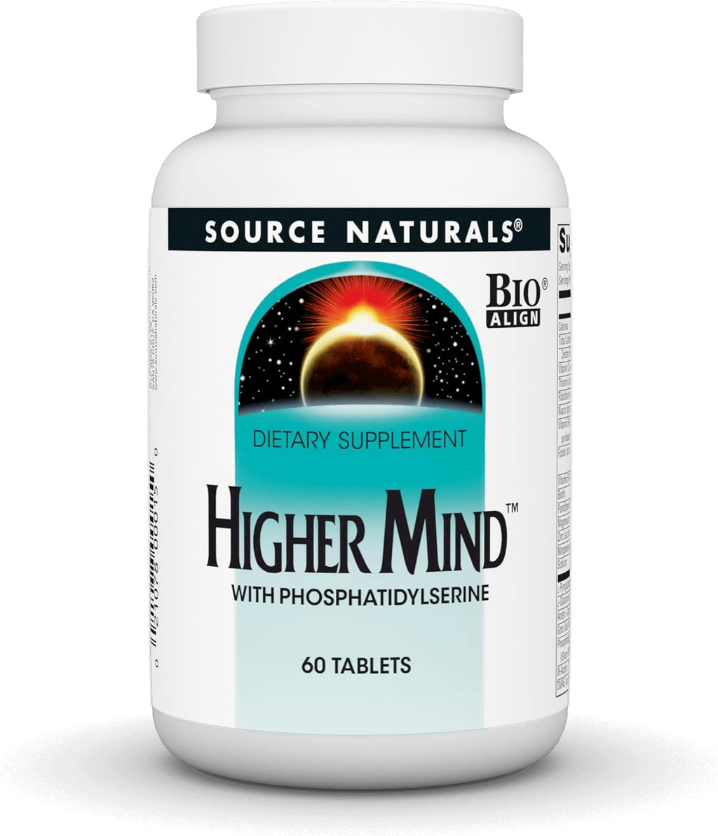 Source Naturals Higher Mind con Fosfatidilserina - 60 Cápsulas