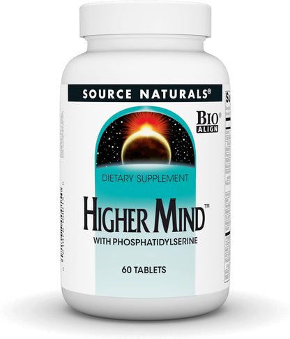 Source Naturals Higher Mind, con Fosfatidilserina - 120 Comprimidos – Image 9