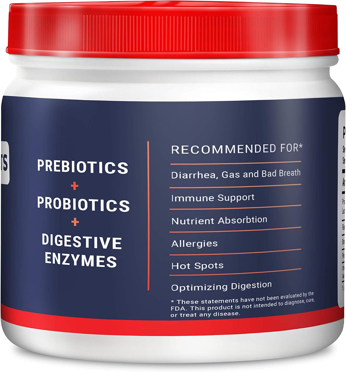 Geneflora Digestive Enzymes & Probiotics para Perros - Polvo 125g (Pack de 2)