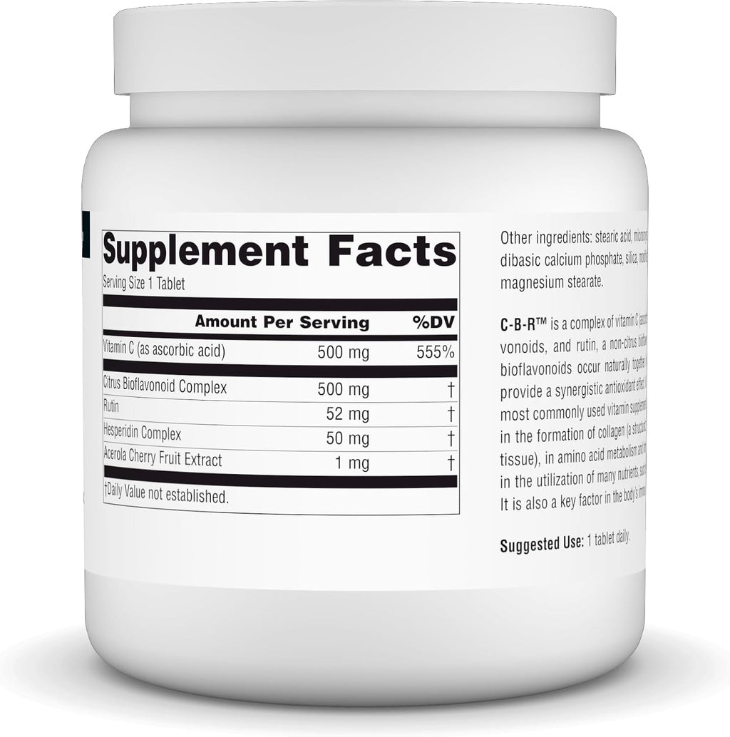Source Naturals C-B-R - Complejo de Vitamina C y Bioflavonoides, 500 comprimidos