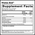 Quicksilver Scientific Nanoemulsified Hista-Aid - Flavonoides para niveles saludables de histamina - Vitamina C liposomal, DIM, Luteolina y Quercetina (50 ml)