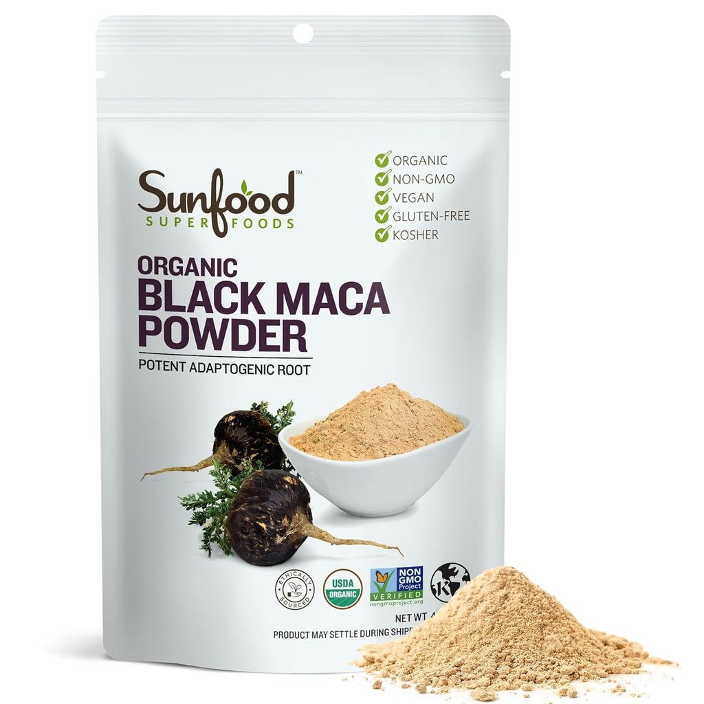 Sunfood Superfoods Maca en Polvo Orgánica - 227 g