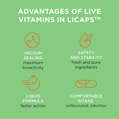 Live Vitamins Complejo Multivitamínico y – Coenzima Q10: sustancia natural presente en las células que participa – Image 5