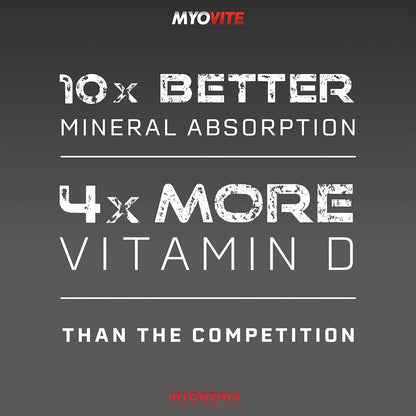 Myogenix Myovite Multivitamínico – 44 Sobres – Función inmunitaria: Vitaminas como la C y D, junto con el zinc, – Image 7