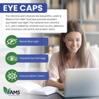America Medic & Science EyeCaps (30 comprimidos) - Suplemento para la visión con luteína, zinc y vitaminas