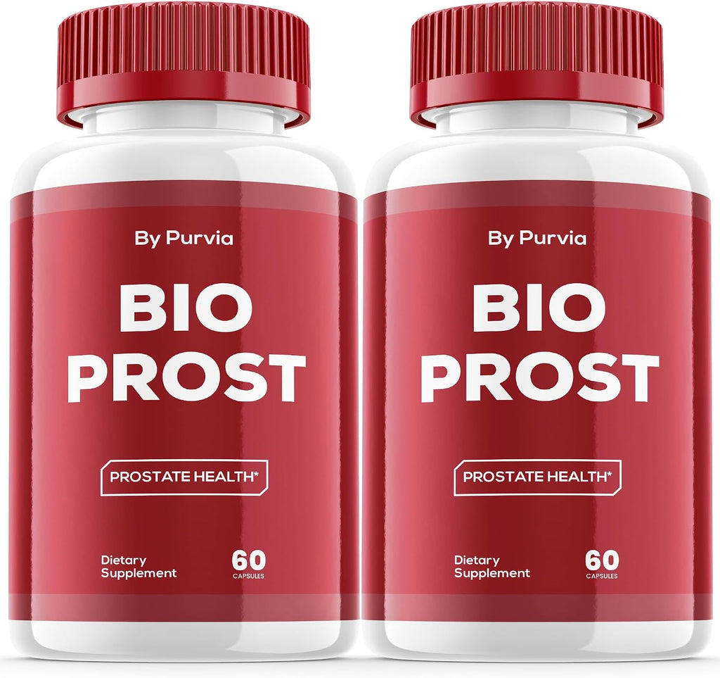 (2 Pack) Bio Prost - Bio Prost Pills Original Supplement, BioProst Advanced Formula, Bio Prost Maximum Strength Formula and Strength Support, BioProst Complex for Overall Wellness, USA (120 Cápsulas)