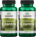 Swanson Cilantro (Coriandro) Espectro Completo - 425 mg, 120 Cápsulas (2 Envases de 60)