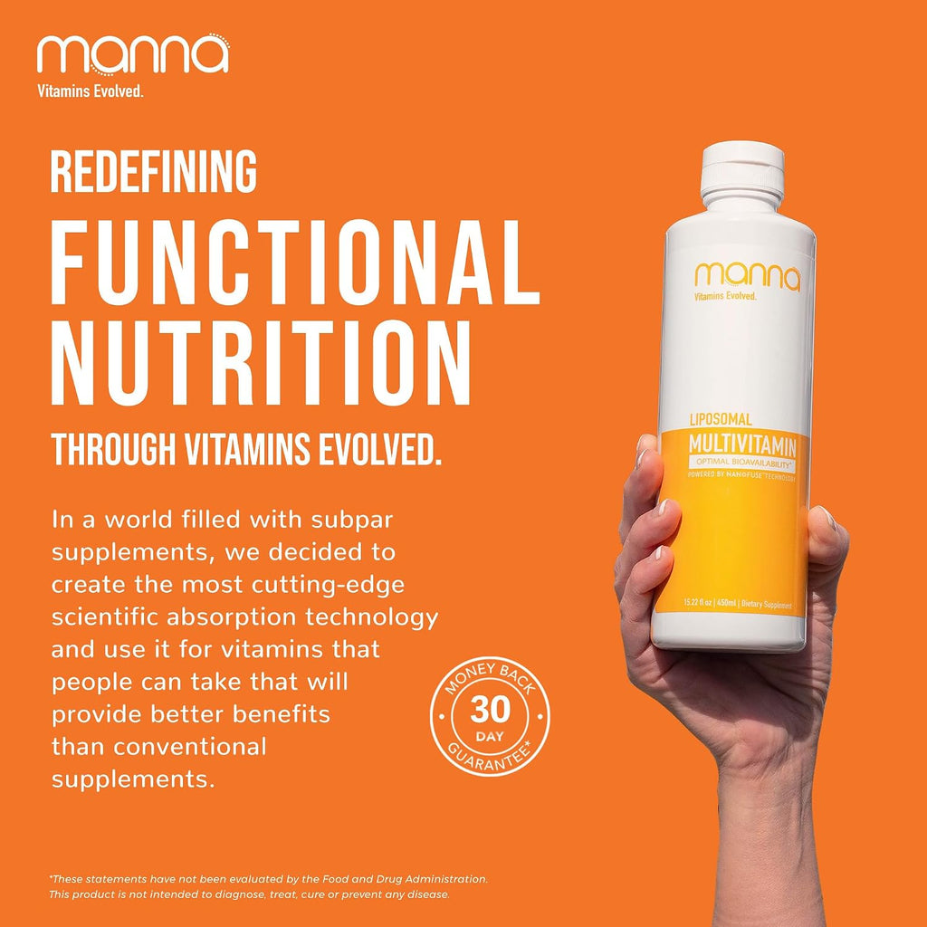 Manna Vitamins Evolved Multivitamínico Liposomal
