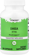Vitacost DHEA, 50 mg, 300 Cápsulas