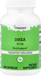 Vitacost DHEA, 50 mg, 300 Cápsulas